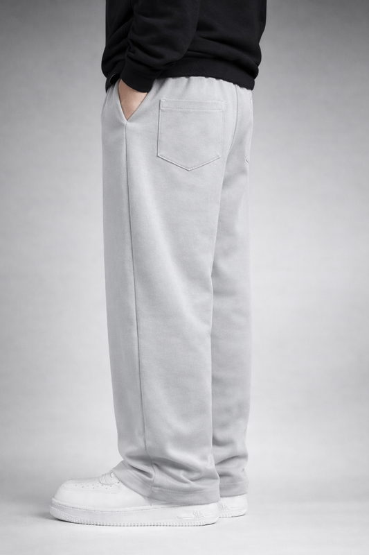 Steel Grey Dropout Sweatpants