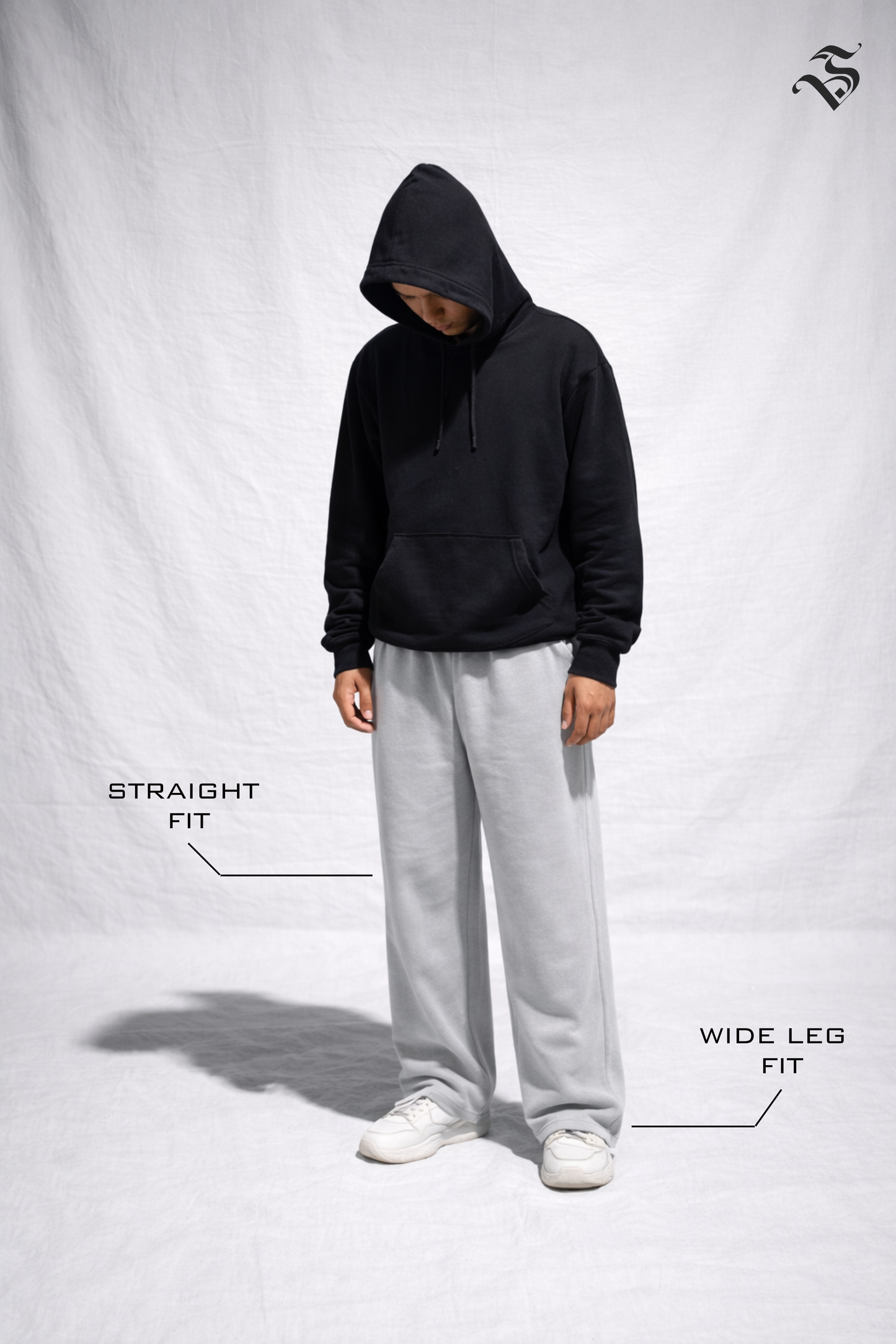 Steel Grey Dropout Sweatpants