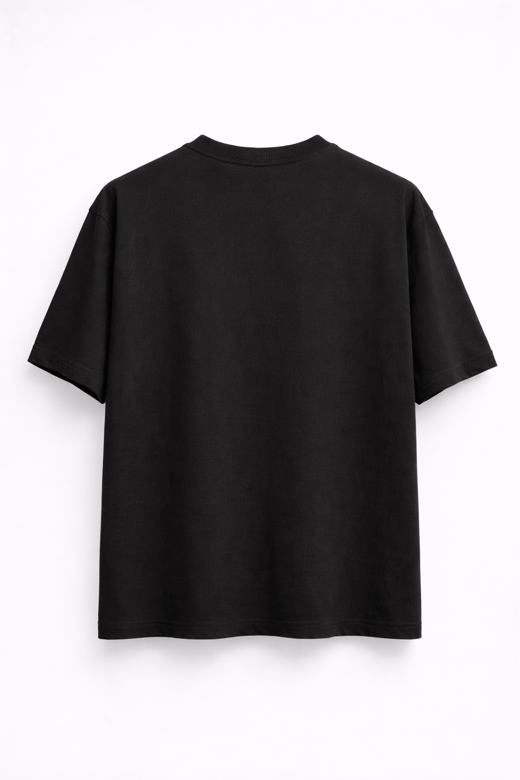 Stranger Things Black Oversized T-Shirt