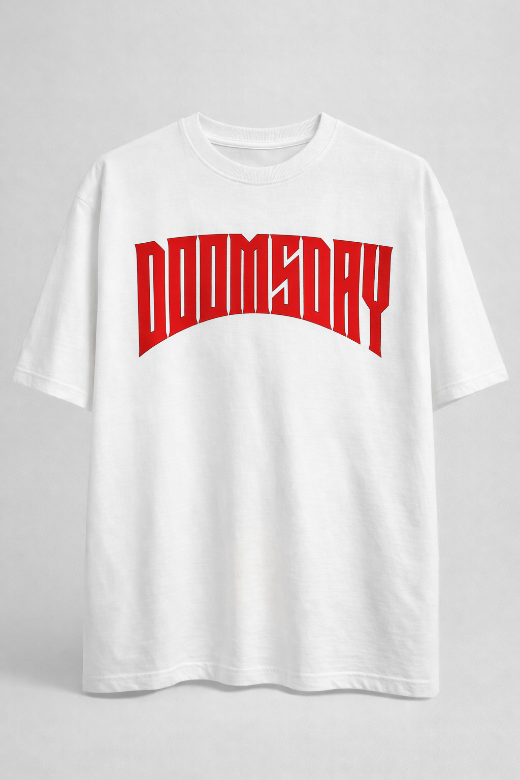 "Doomsday" Graphic Oversized  T-Shirt