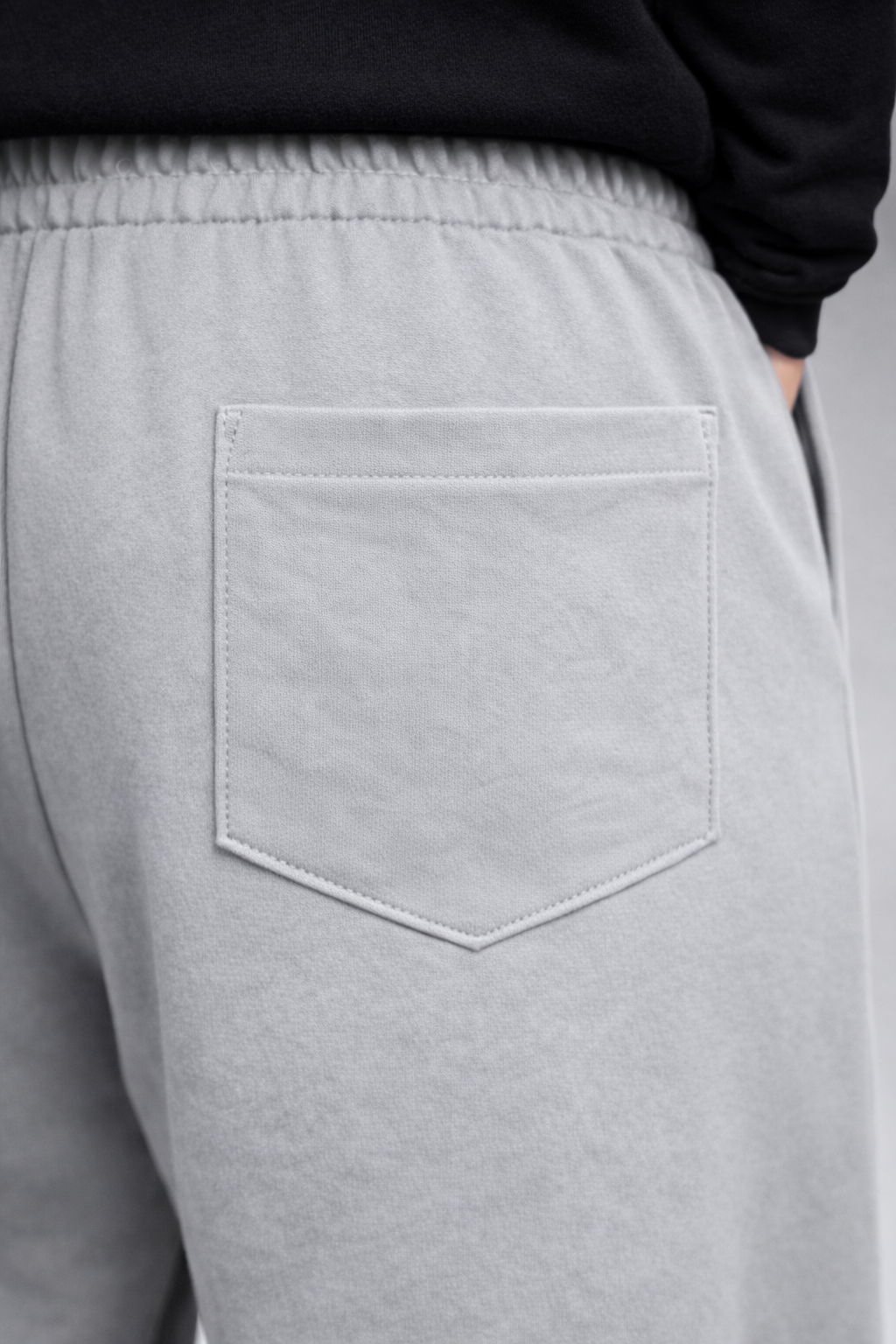 Steel Grey Dropout Sweatpants
