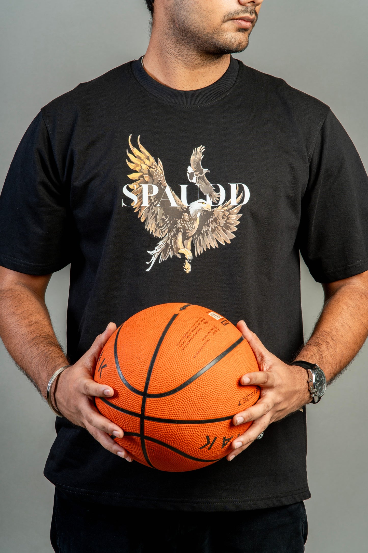 "Spaudd" Eagle Graphic oversized T-Shirt | Unisex Streetwear