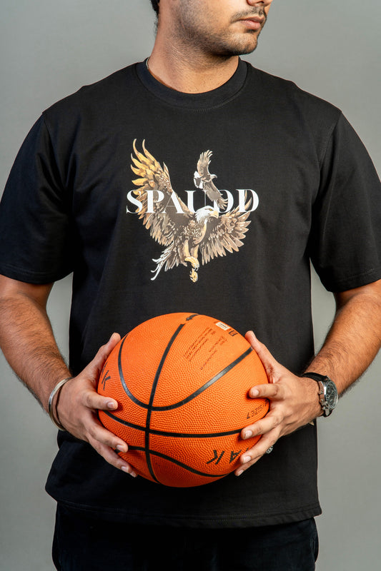"Spaudd" Eagle Graphic oversized T-Shirt | Unisex Streetwear