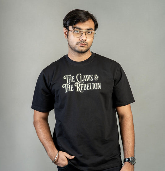 "The Claws & The Rebellion" Oversized T-Shirt | Unisex Band Style Streetwear