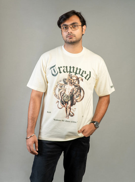 "Trapped" Graphic Oversized T-Shirt | Unisex Greek Mythology